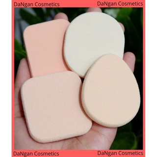 Combo 4 bông mút trang điểm đánh phấn, tán kem siêu mềm mịn