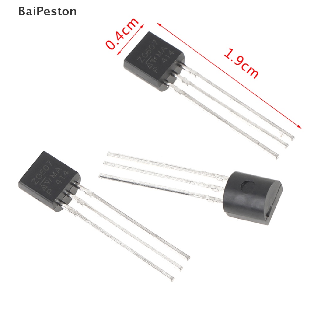 Set 20 Linh Kiện Điện Tử Z0607 Z0607MA TO-92 Triac 0.8A 600V 0.8 Amp 600 Volt ♨Nóng Bỏng