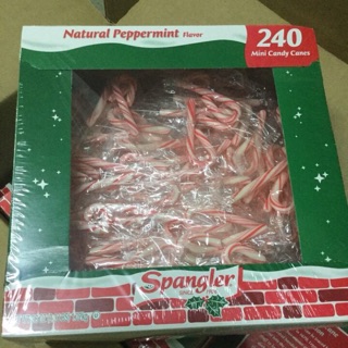Kẹo gậy giáng sinh của mexico- hộp 240 cây/1kg2