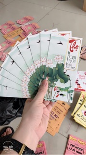 [ hàng chụp] combo 10 bao lixi tết khổ lớn