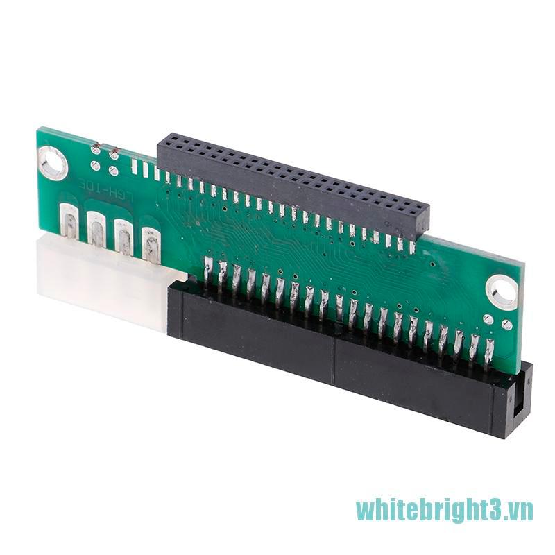 Card Chuyển Đổi Ide Sang 2.5 Ide Female 44 Pin Sang 40 Pin Sata - Màu Trắng