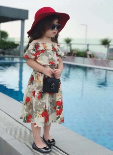Váy lanh đủ màu