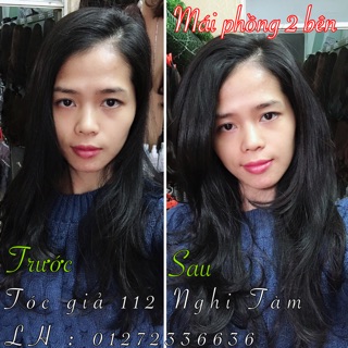 Mái phồng hai bên