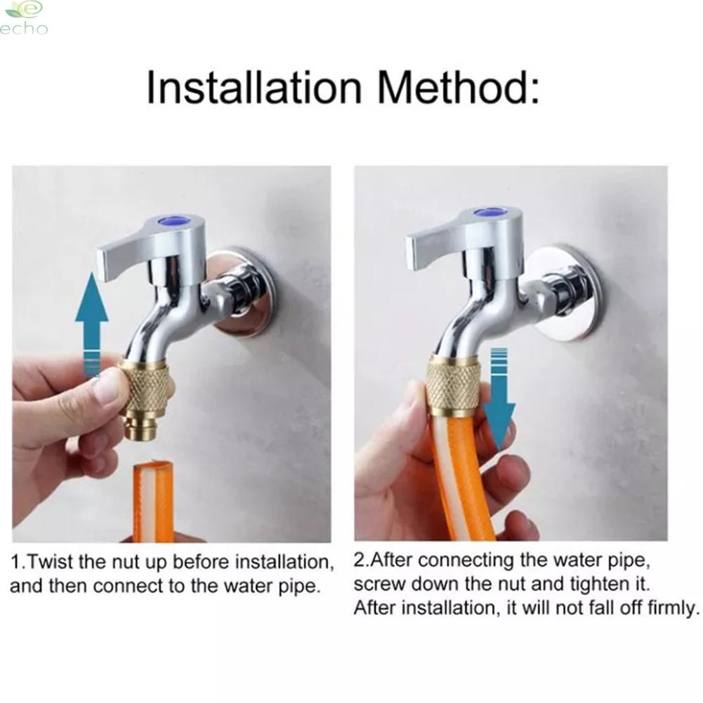 ECHO~Spray Nozzle Copper High Pressure Water Jet Pipe Water Spray Nozzle Brass#Ready Stock