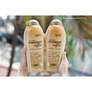 Sữa tắm và tẩy tế bào chết OGX Scrub & Wash