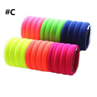 Set 24 dây thun buộc tóc thời trang