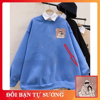 [FREESHIP 50K] Áo sweater Những Người Bạn ( có video + ảnh thật), áo sweater Những Người Bạn chất liệu nỉ bông