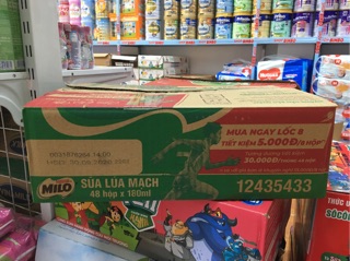 Milo lúa mạch 180ml