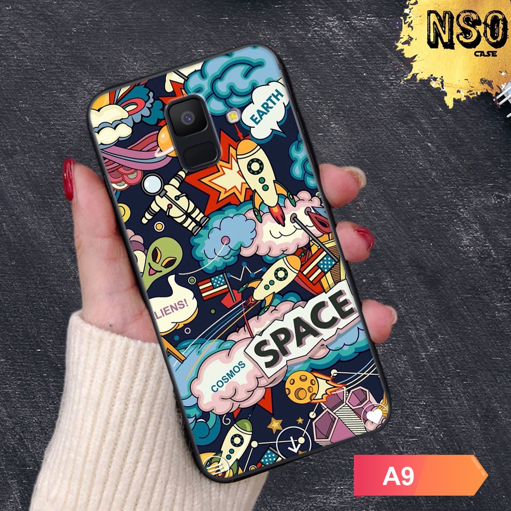 [ FREESHIP 50K ] Ốp Samsung A6 2018 - Samsung A8 2018 - Samsung A8 Plus In Hình Phi Hành Gia Siêu Chất