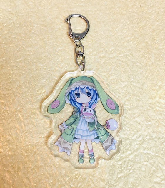 Móc khoá anime date a live , móc khoá mica trong kurumi