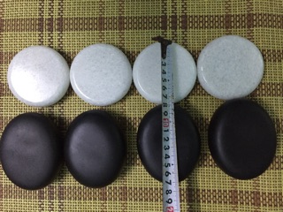 Combo 4 đá nóng chườm gan + 4 đá lạnh body