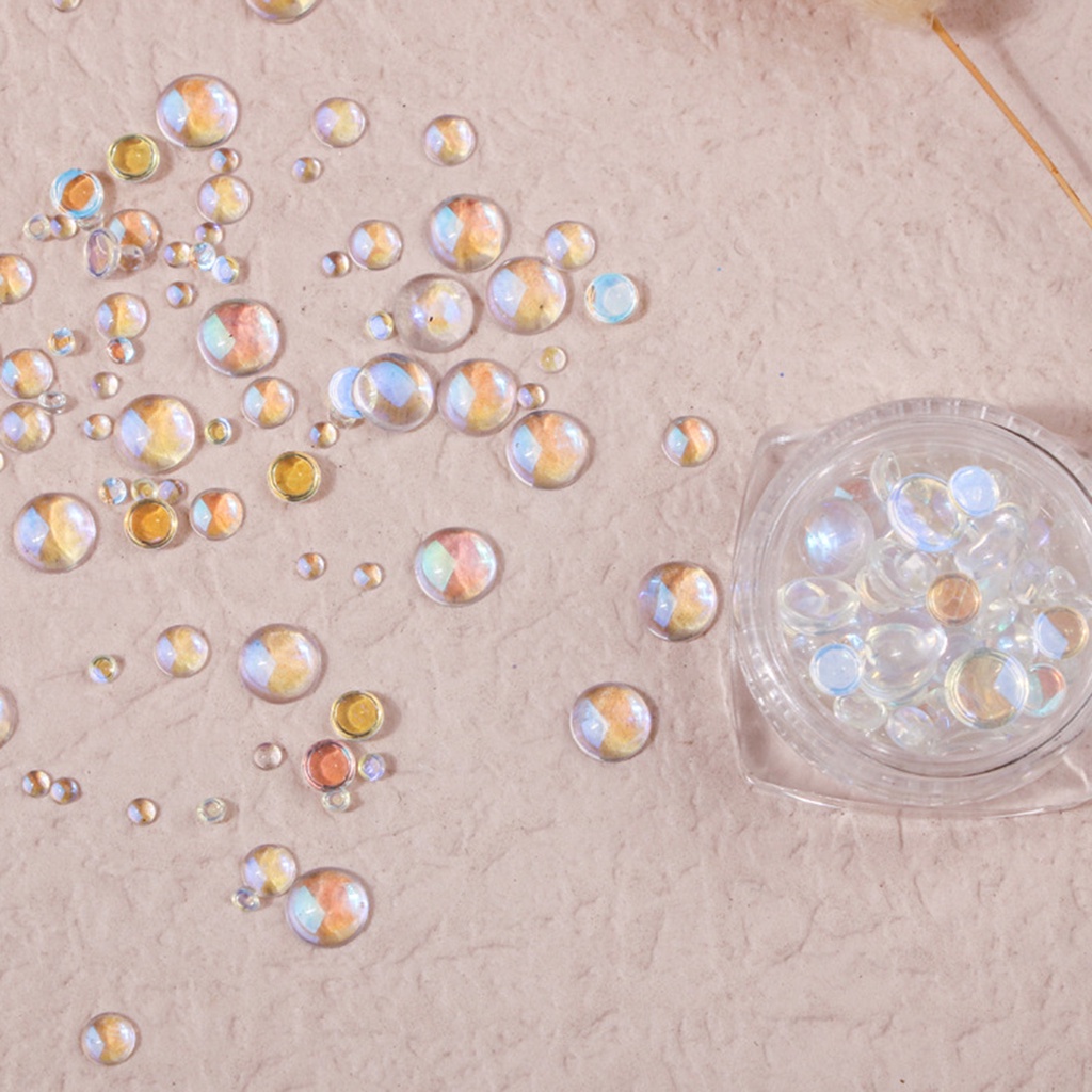 1 Hộp Phụ Kiện Trang Trí Móng Tay Lấp Lánh Thời Trang