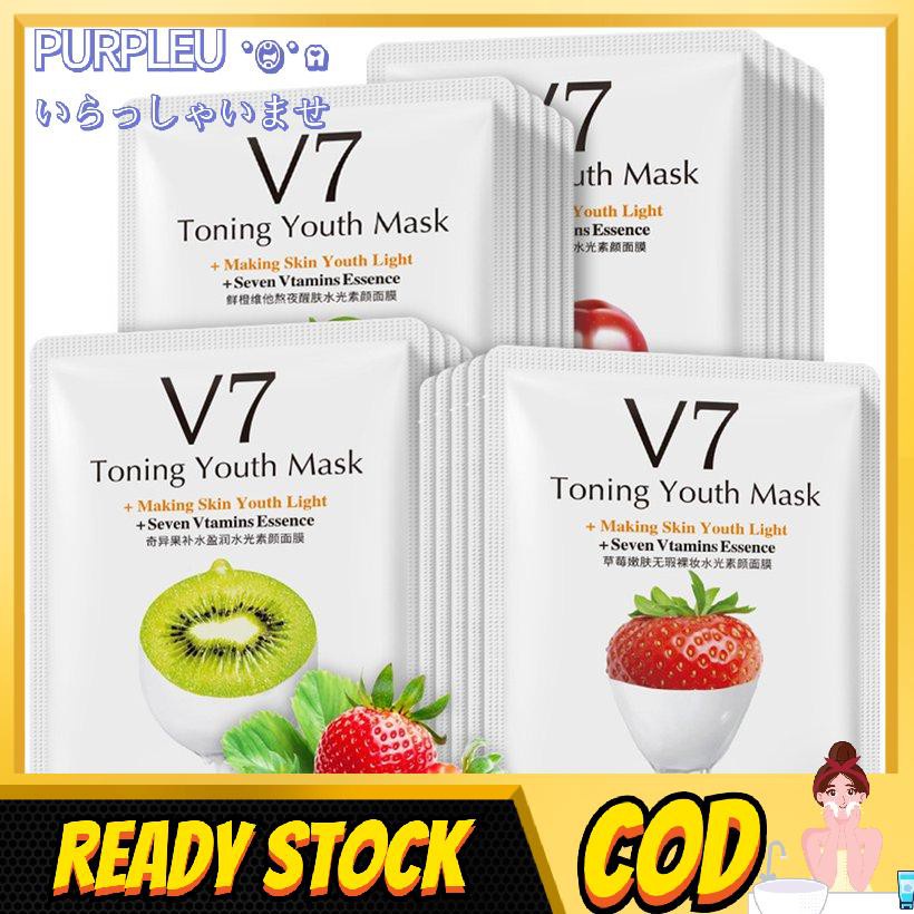 Bioaoua Fruit Facial Mask Lazy Mask Fruit Essence Mask Moisturizing Mask