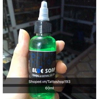 60ml bluesoap đậm đặc ,dung dịch vệ sinh hình xăm