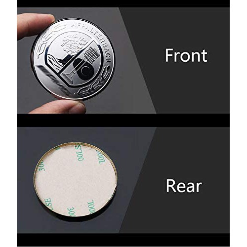Logo 3D 35mm Dán Nút Khởi Động Xe Hơi Benz A M G GLA CLA GLE W176 W246 W166 C117 X156