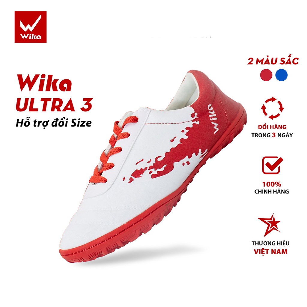 Giày Đá Bóng Nam Wika Chính Hãng Giá Rẻ Dành Cho Sân Cỏ Nhân Tạo Giày Đá Banh Sân Phủi Wika Bata Ultra 3