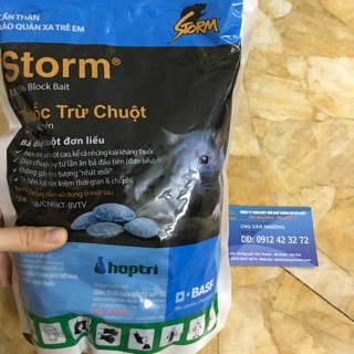 Thuốc diệt chuột sinh học STORM túi 1kg