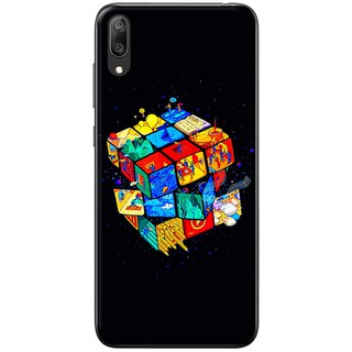 Ốp lưng Huawei Y7 Pro 2019, Y9 2019, Y9 Prime 2019 in hình Rubik