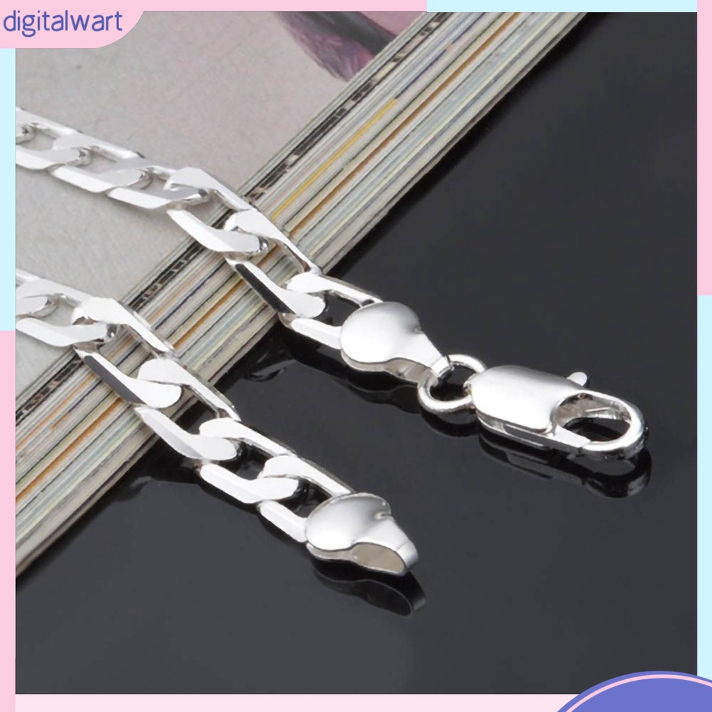 Vòng Tay Mạ Bạc Kiểu Dáng Đơn Giản Cho Nam