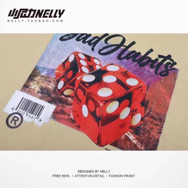 Áo phông nelly heybig (có sẵn) xúc xắc