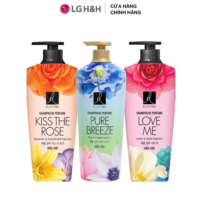 Dầu gội Elastine De Perfume hương nước hoa 600ml | BigBuy360 - bigbuy360.vn