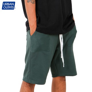 Quần Short Nam Lưng Thun URBAN OUTFITS Bigsize Nỉ Da Cá Túi Lộn Ống Suông Ngắn 100%Cotton Cao Cấp Xanh Rêu QSR001GRN