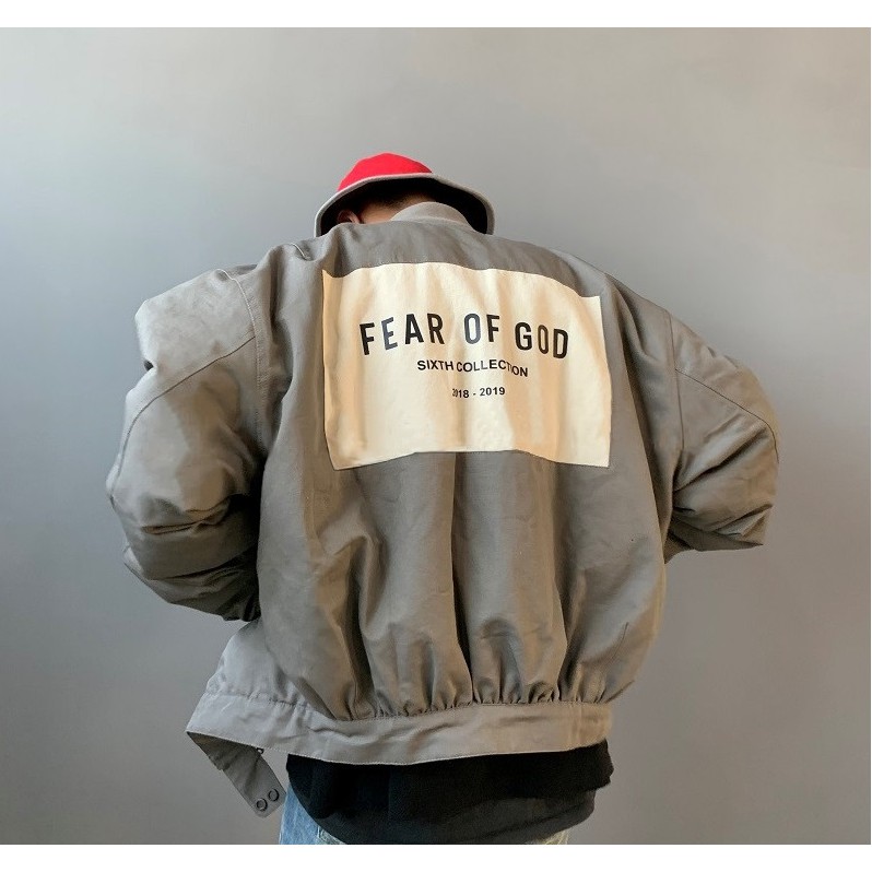Fear of god 6th bomber jacket
