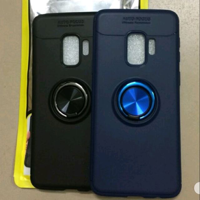 Ốp lưng dẻo auto focus kiêm Ring cho samsung s9