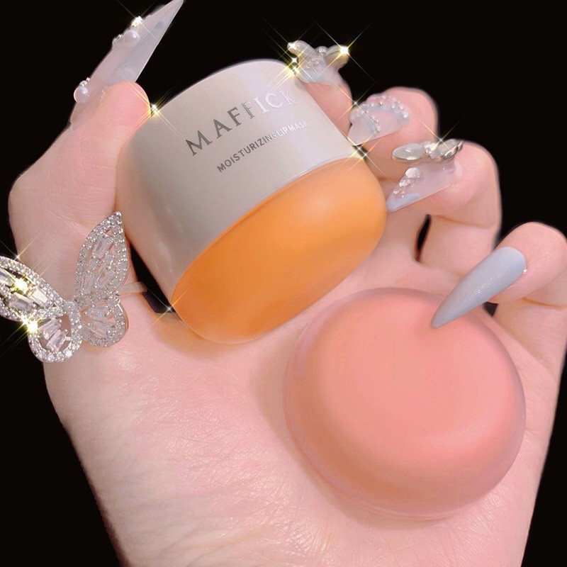 2 Trong 1 - Son dưỡng chống thâm môi maffick, thơm mùi đào & cam | BigBuy360 - bigbuy360.vn