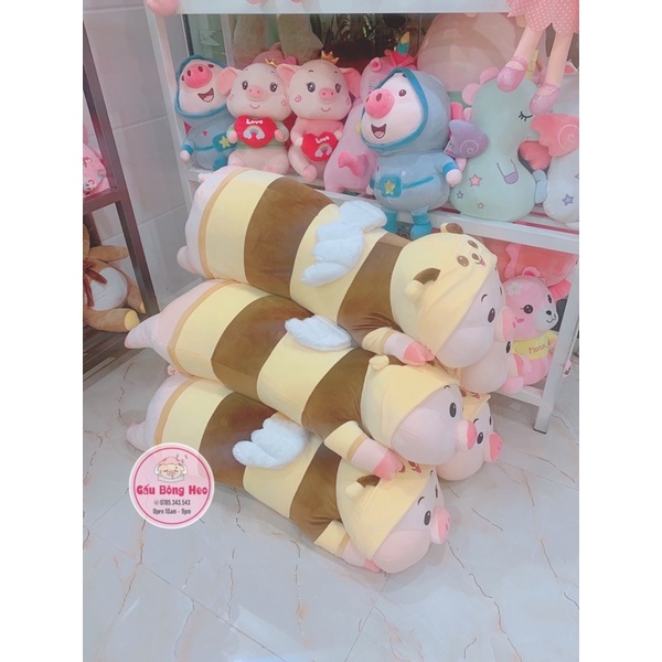 Gấu ôm heo bông cosplay ong 1M2 hàng cao cấp ♥️♥️