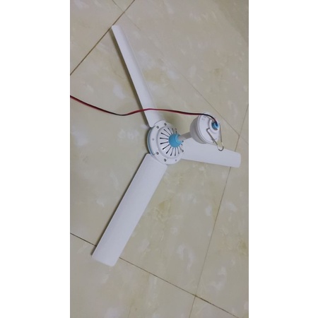 Quạt màn, quạt trần mini 12V 70cm