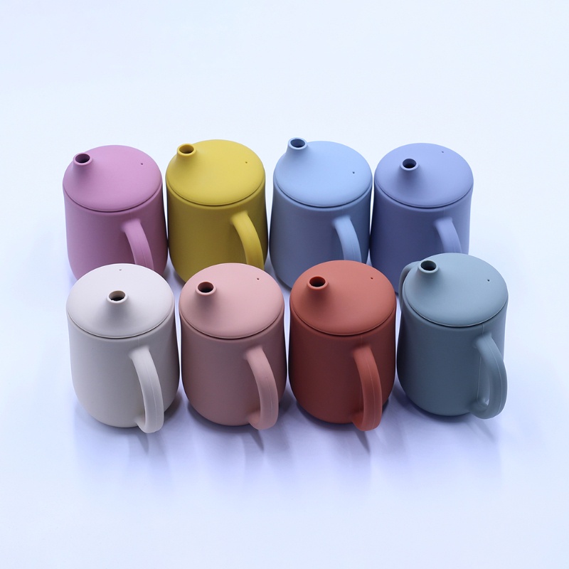 1 Bộ Yếm Ăn Bằng Silicone Không BPA Chống Nước Màu Trơn Cho Bé