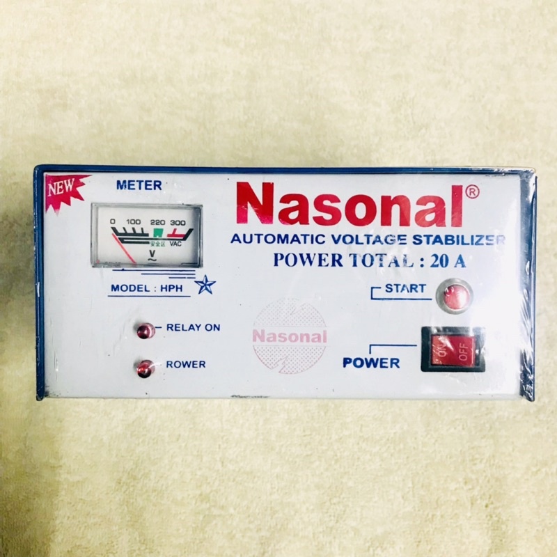 Bộ Delay, thiết bị bảo vệ tủ lạnh, ổn áp tủ lạnh cao cấp 20A NASONAL - điện nước Thành Dân