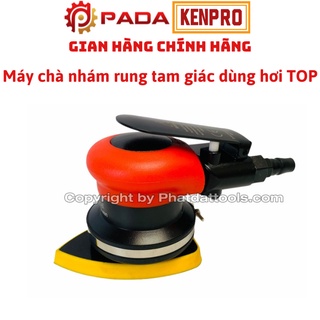 Máy chà nhám rung tam giác dùng hơi TOP-Made in Taiwan-Bảo hành 6 tháng