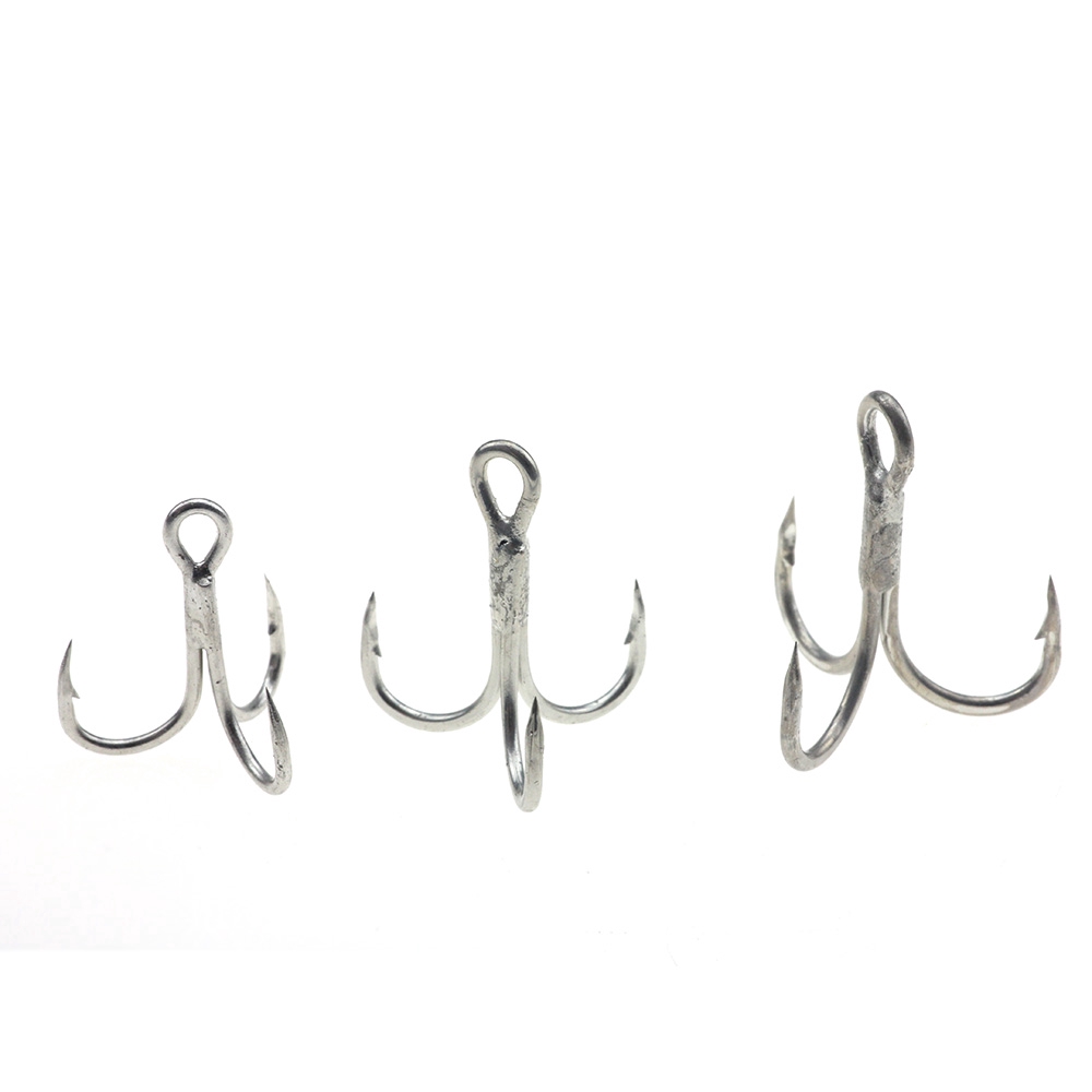 WHALE Hộp 10 Móc Câu Cá Hình Cá Voi Cỡ 3x 4 # 6 # 8 #