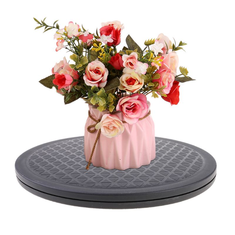 Giá Đỡ Bánh Xe Xoay 10 Vòng Trưng Bày Đất Sét / Bánh Ngọt Tiện Dụng Cho Nhà Bếp