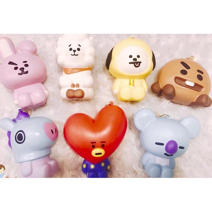 Đồ Chơi Mềm Hình Bt21 / Bt 21 Bts Army Tata Chimmy Cooky Shooky Koya Rj Mang