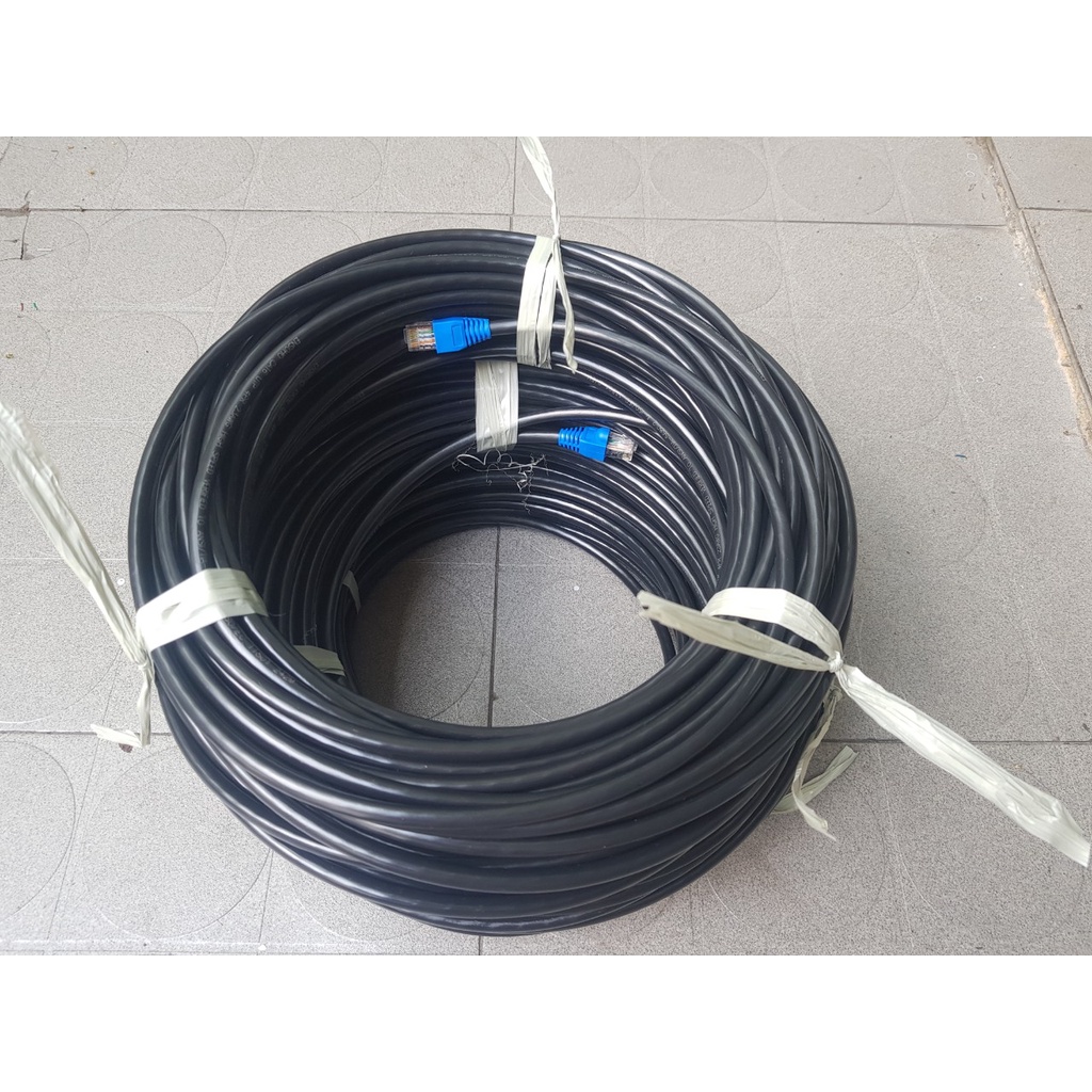 80m đến 90m cáp mạng ngoài trời ENSOHO chuẩn UTP Cat6 lõi CCA