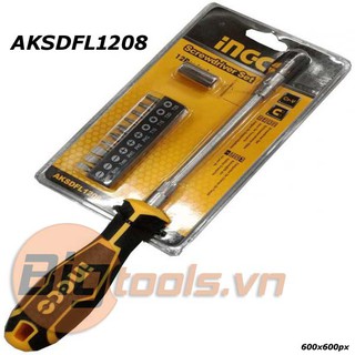 Bộ tua vít Ingco AKSDFL1208