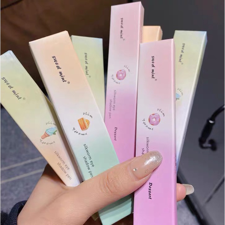 Bút nhũ mắt SWEET MINT bánh kem Silkworn Eye Shadow Pen SWMI30