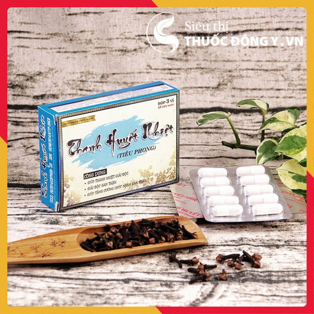 Viên uống Thanh Huyết Nhiệt Công Đức - Giúp giải độc gan thận