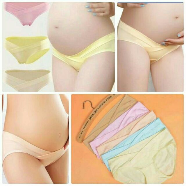 [ Set 10 ] Quần lót bầu cạp chéo , vải thun co giản , mềm mại , thấm hút tốt