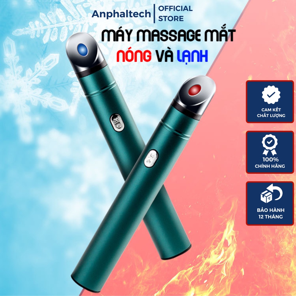 Máy Massage Mắt Nóng Lạnh Thế Hệ Mới-Giảm Thâm Quầng, Nếp Nhăn Mắt