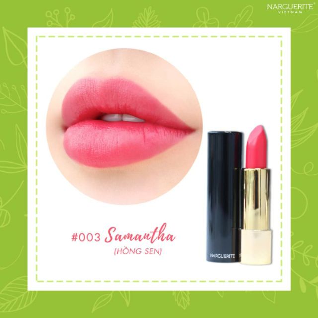 SON THỎI LÌ MÀU HỒNG SEN 03 SAMANTHA LIPSTICK (4.2G