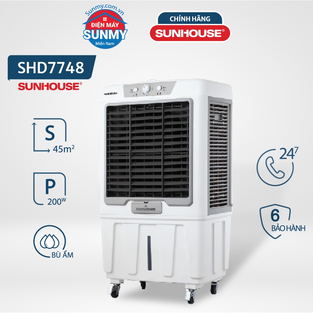 Máy làm mát không khí Sunhouse SHD7748 - Hàng trưng bày