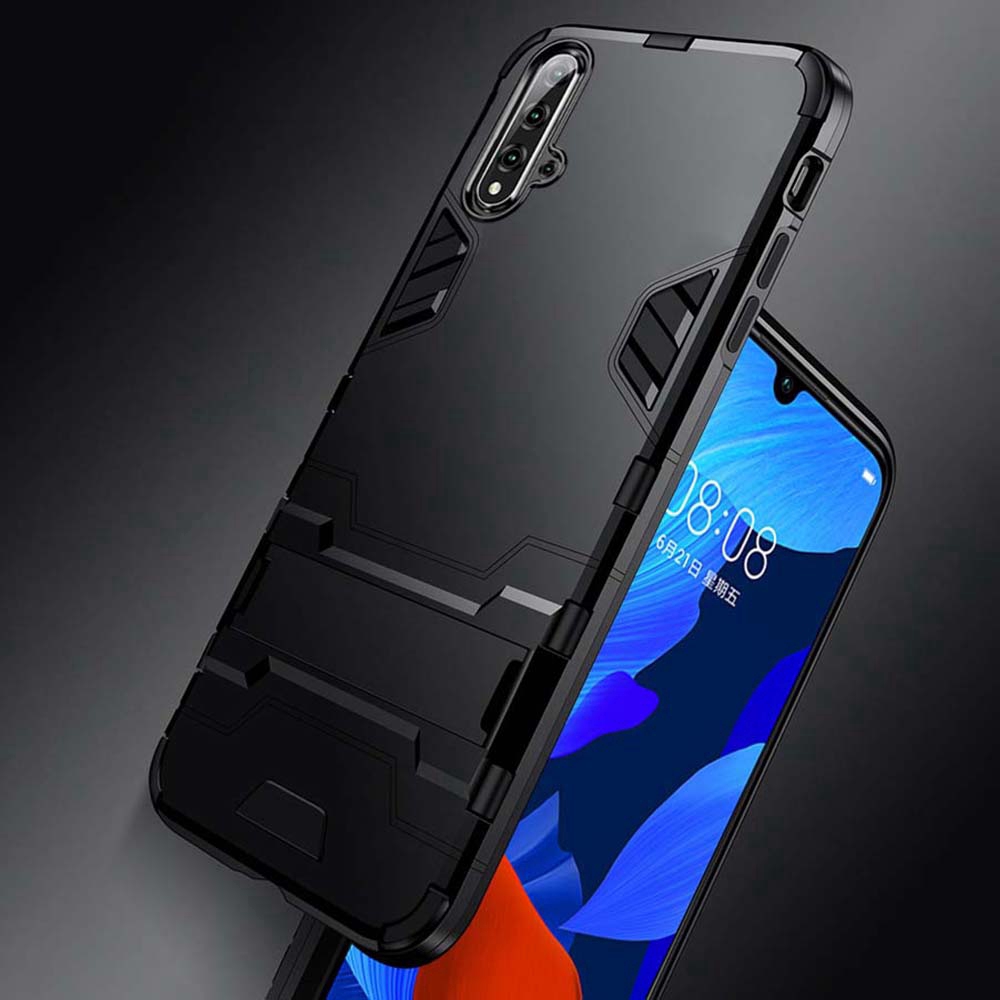 Ốp điện thoại Armor nhám có thanh đỡ chống sốc cho Huawei Nova 5T 5 5Pro 5i 3i 3 4 4e 2i 2Lite 2s 2 JRXDZ