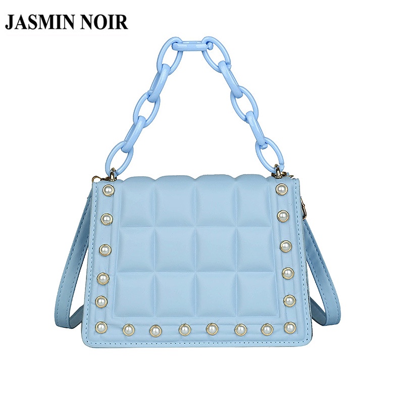 Túi Đeo JASMIN NOIR Chéo Đính Ngọc Trai Giả Thời Trang Nữ
