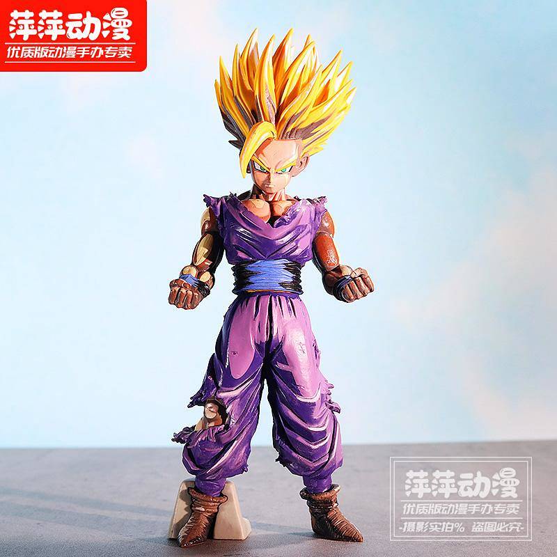 High Quality Version Dragon Ball Msp Super One Wufan Cartoon Color War Damage Effect No. 63 Pvc Hand-Made Bagged Foot Pier