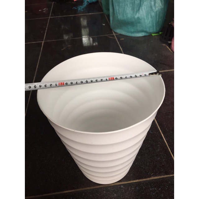 [HOT] Chậu nhựa miệng loe đường kính 25cm cao 30cm c/lượng, hg C/ty.