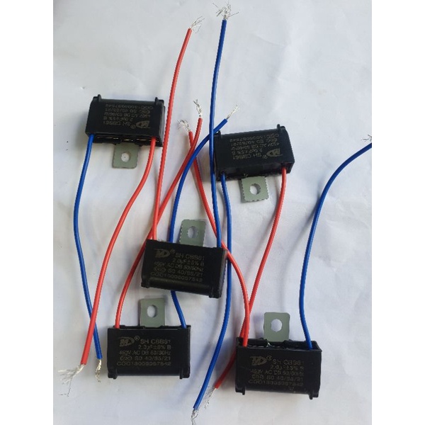 5 cái tụ quạt 2uf